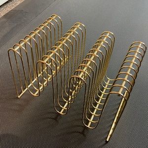 Gold File Rack